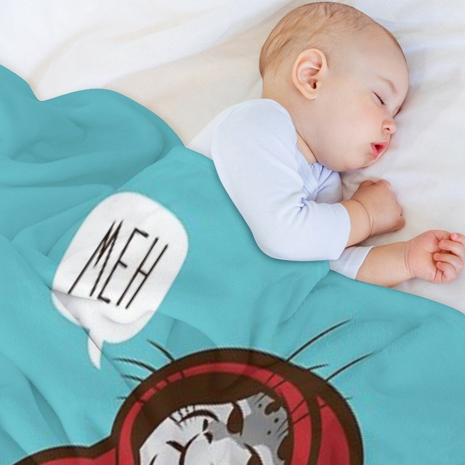 Hooded Seal Shrink-resistant Throw Blanket