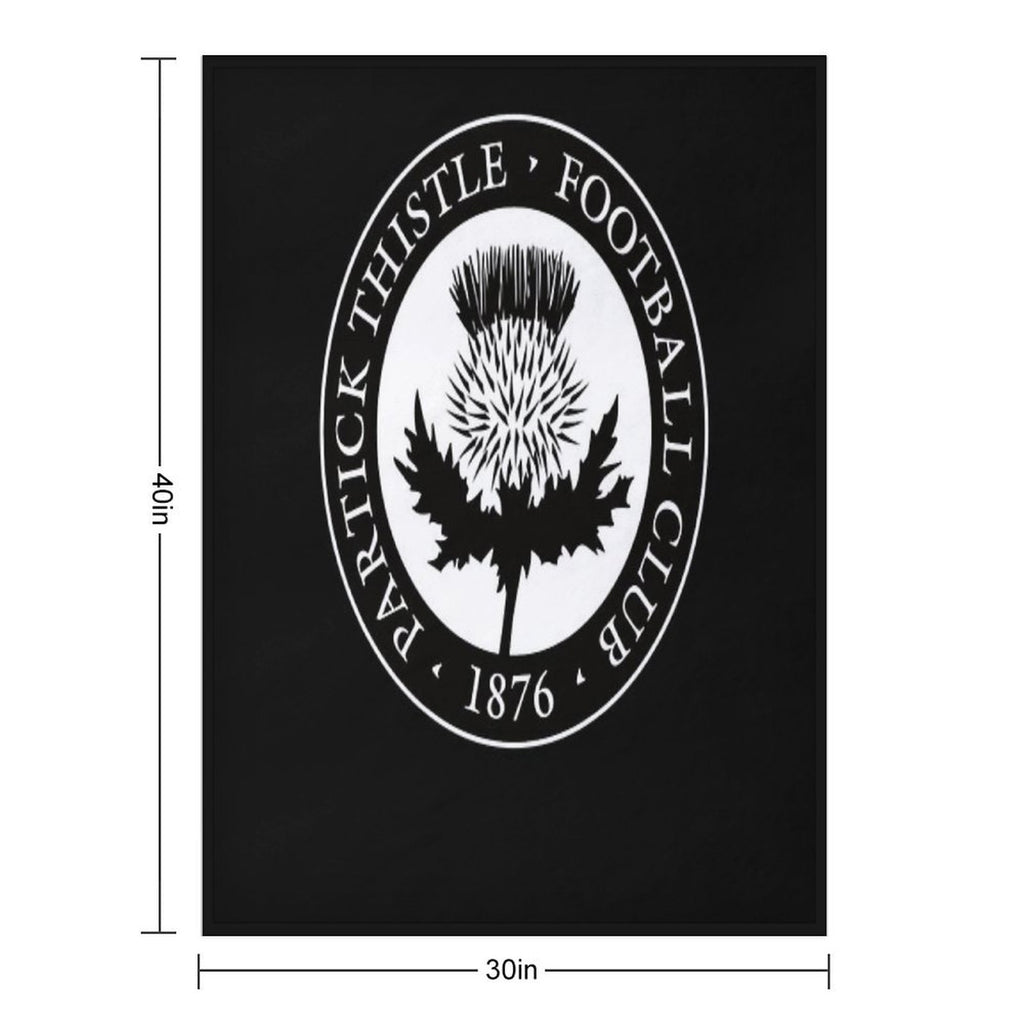 Partick Thistle Scottish Football Sports Fans Classic Shrink-resistant Throw Blanket