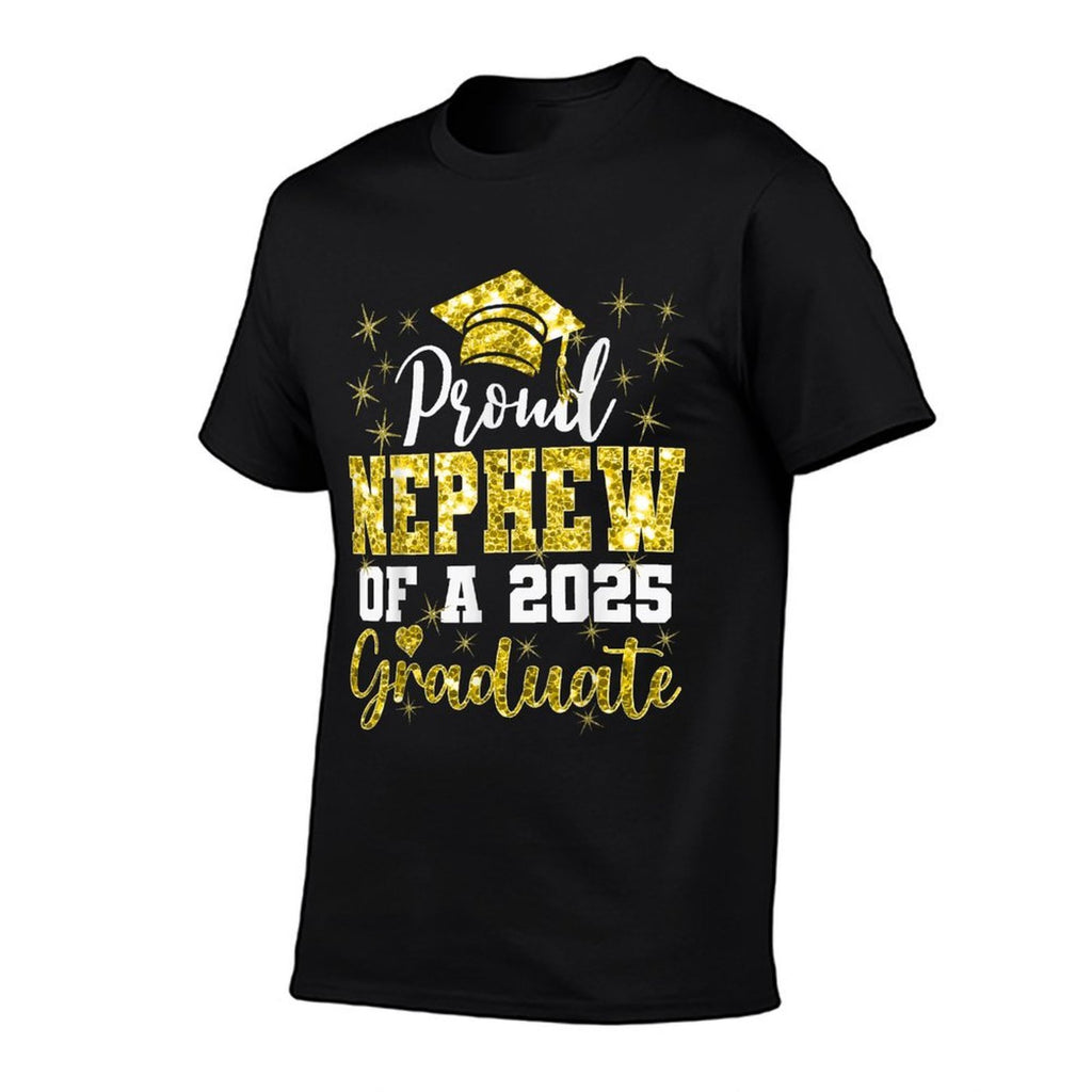 Super Proud Nephew of 2025 Graduate Senior Graduation Family  Stretchy T-Shirt