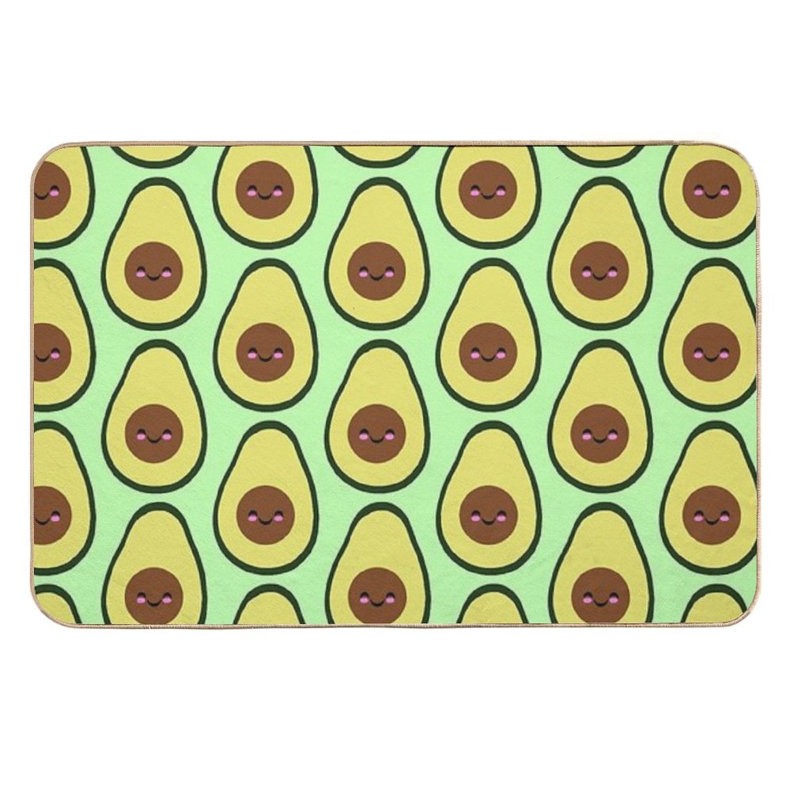 Blushing Avacado  Eco-Friendly Bath Mat