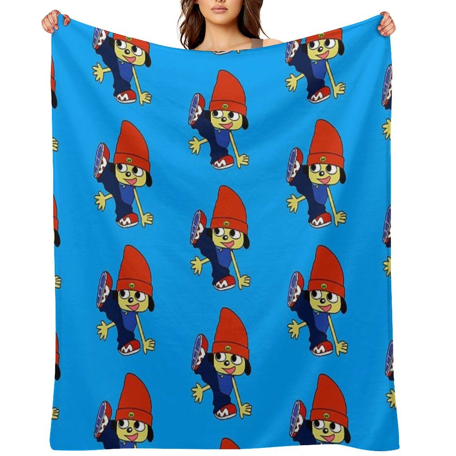 Parappa The Rapper T-ShirtSticker Comfort Throw Blanket