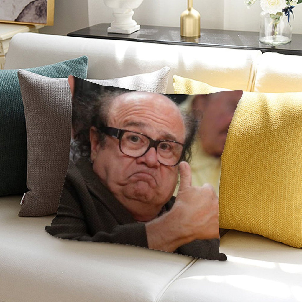 Danny Devito Approves Soft Multiple Sizes Throw Pillow
