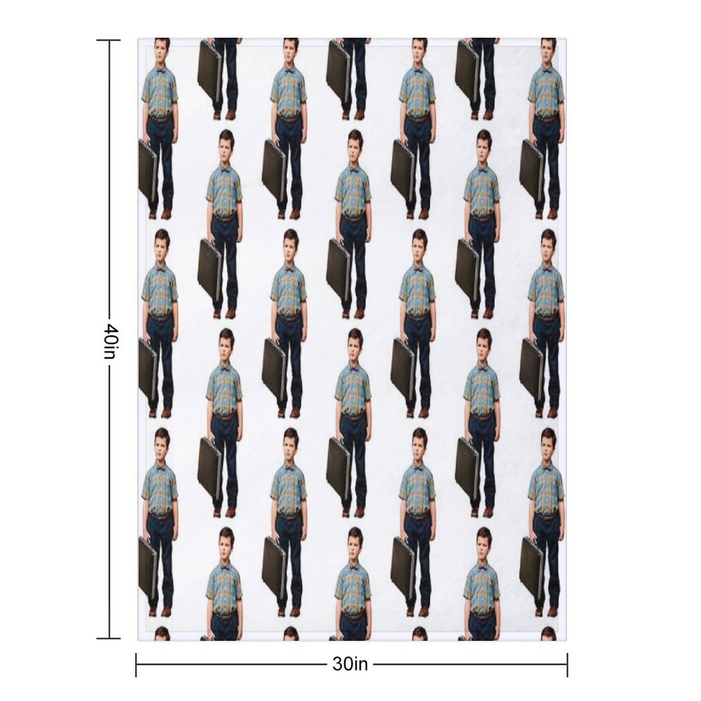 Young Sheldon Quick-dry Throw Blanket
