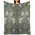 William Morris – Pimpernel Pattern Vintage Floral Arts And Crafts Design Eco-conscious Throw Blanket