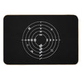 Ogham Wheel  Eco-Friendly Bath Mat