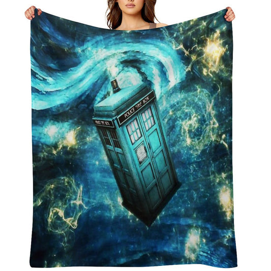 The Starry Night Sustainable Throw Blanket