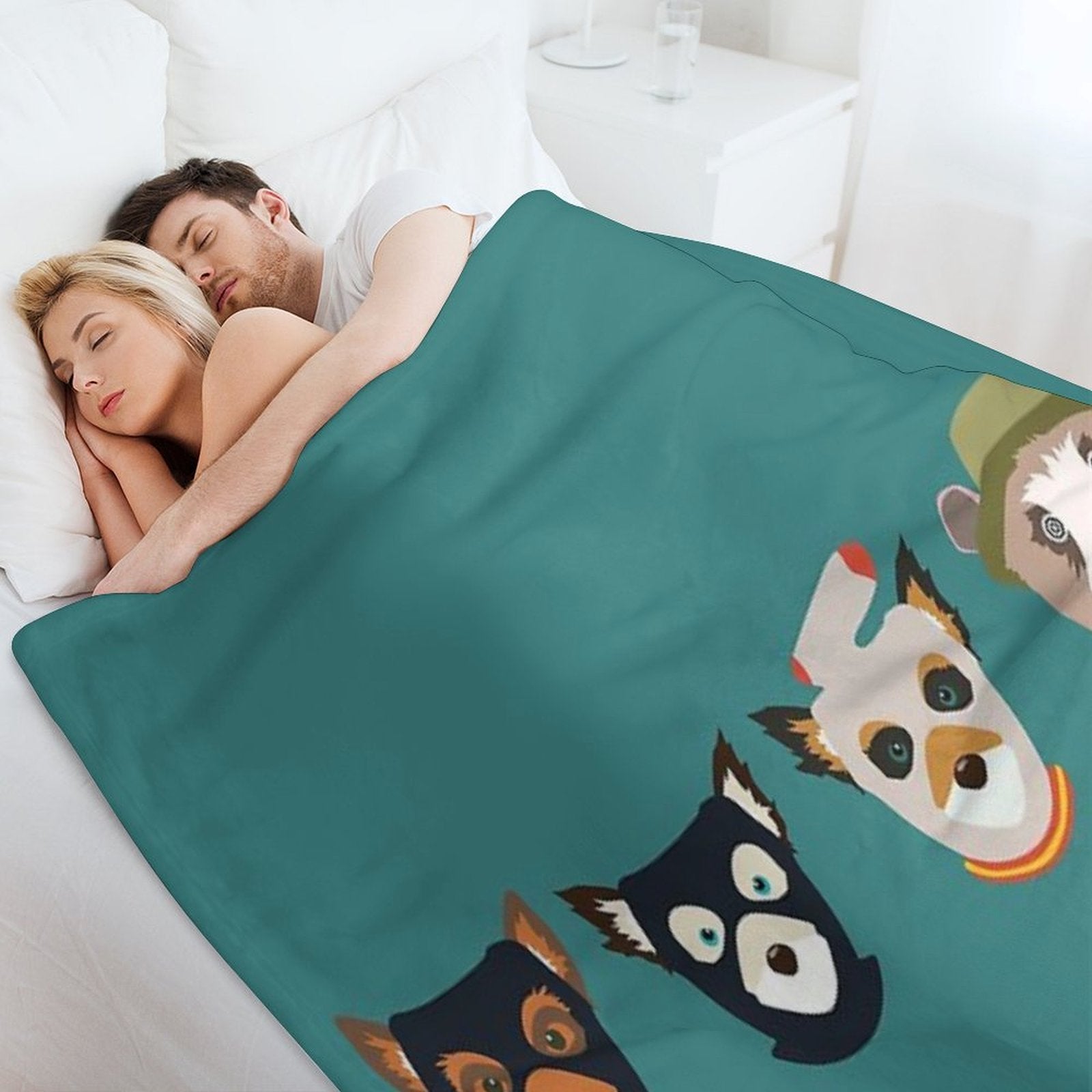 Fantastic Mr. Fox Wrinkle-free Throw Blanket
