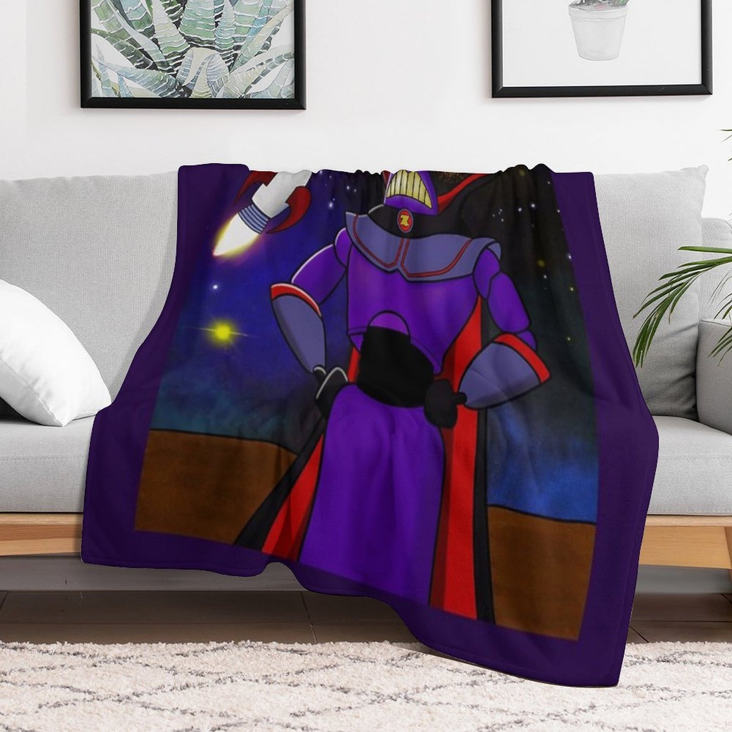 Zurg Science Fiction Movie Quick-dry Throw Blanket