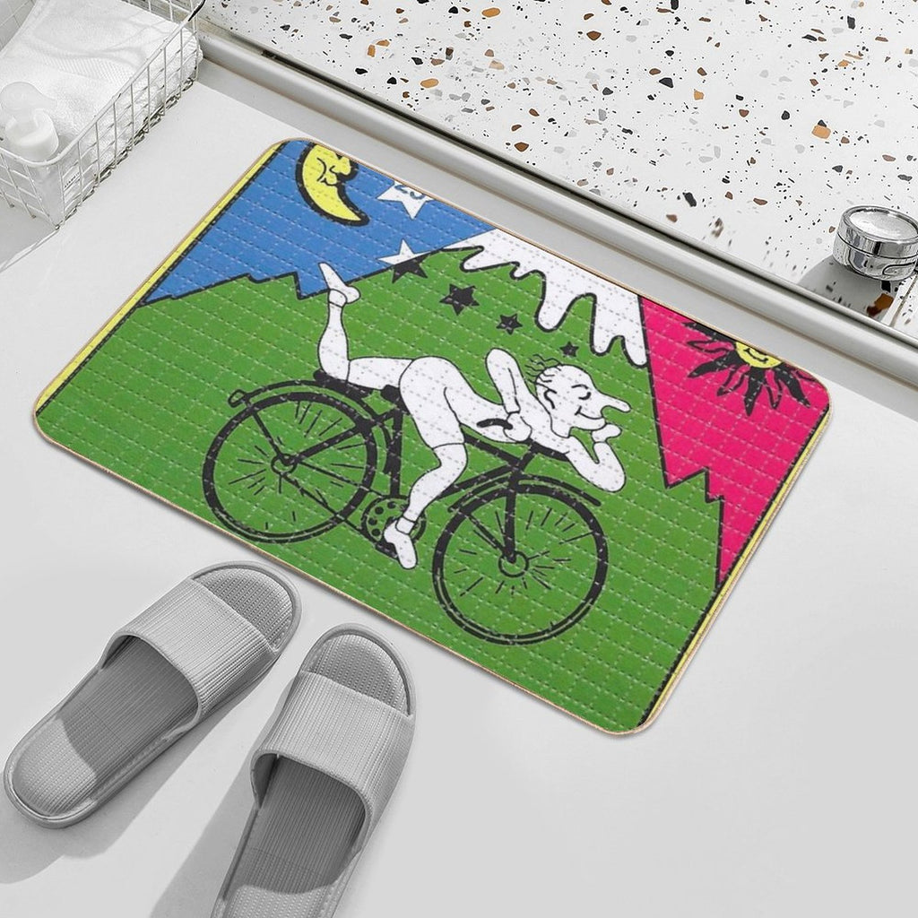 LSD - 1943 Albert Hofmann  Anti-Trip Bath Mat