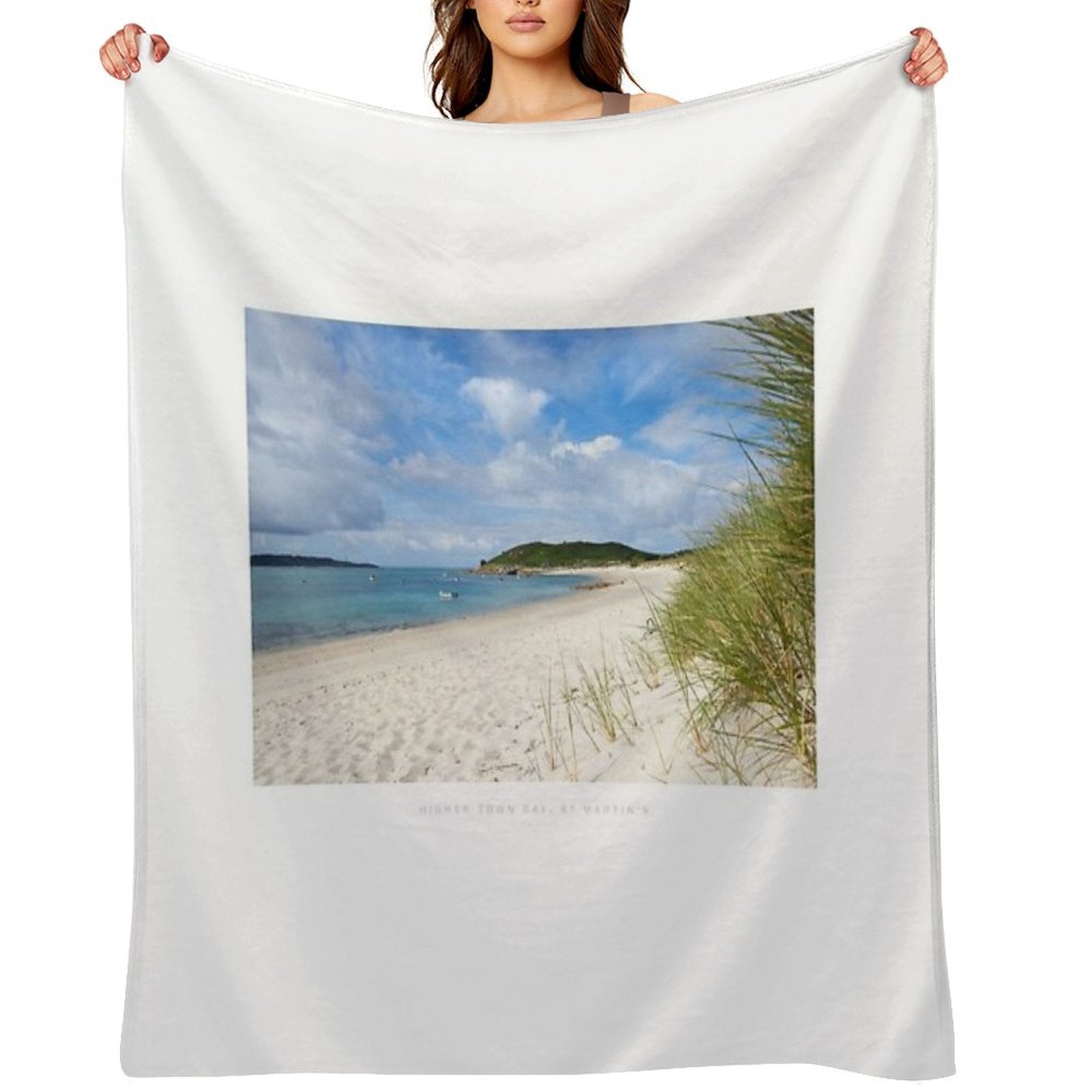 St Martin's Travel-friendly Throw Blanket