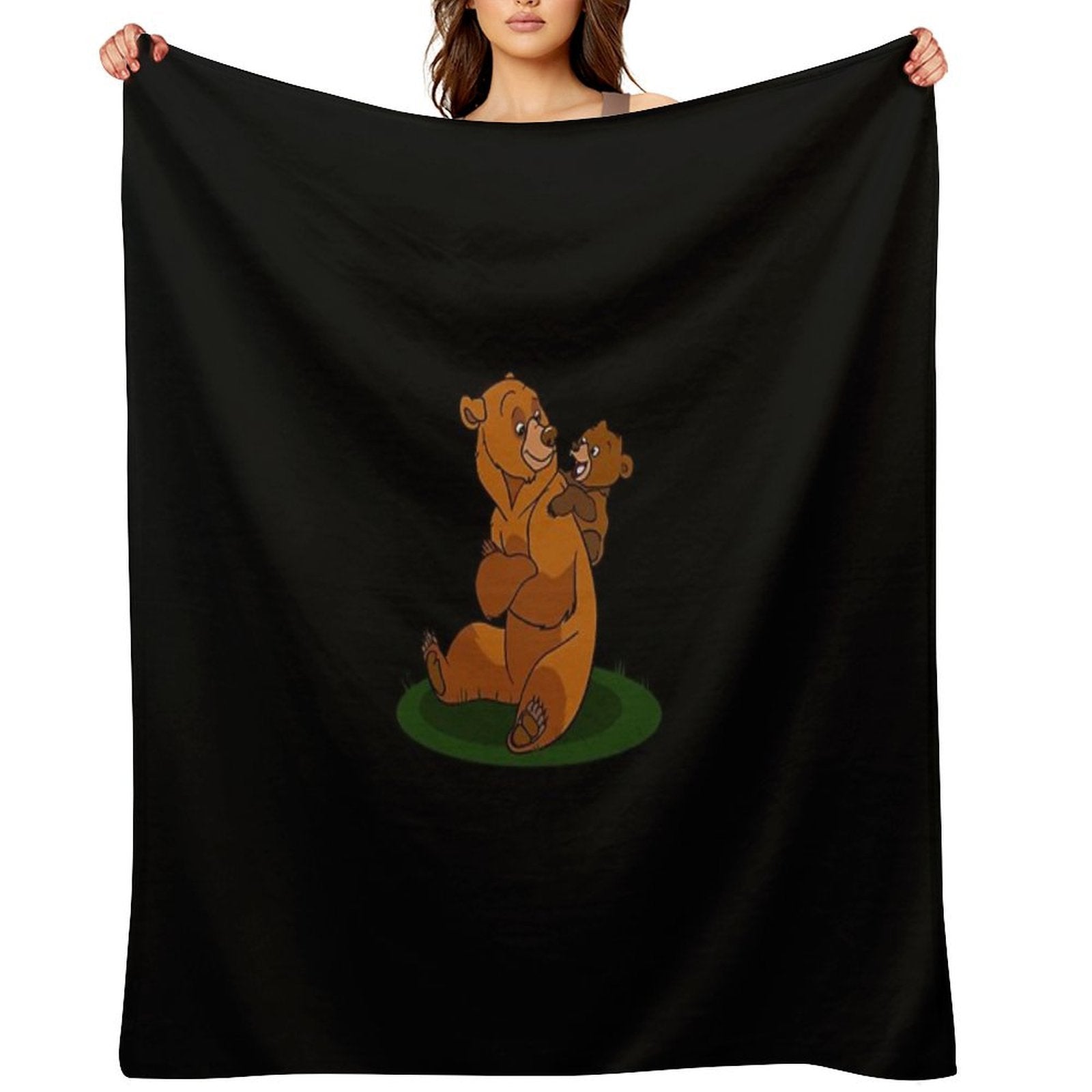 Brother Bear Wrinkle-free Throw Blanket