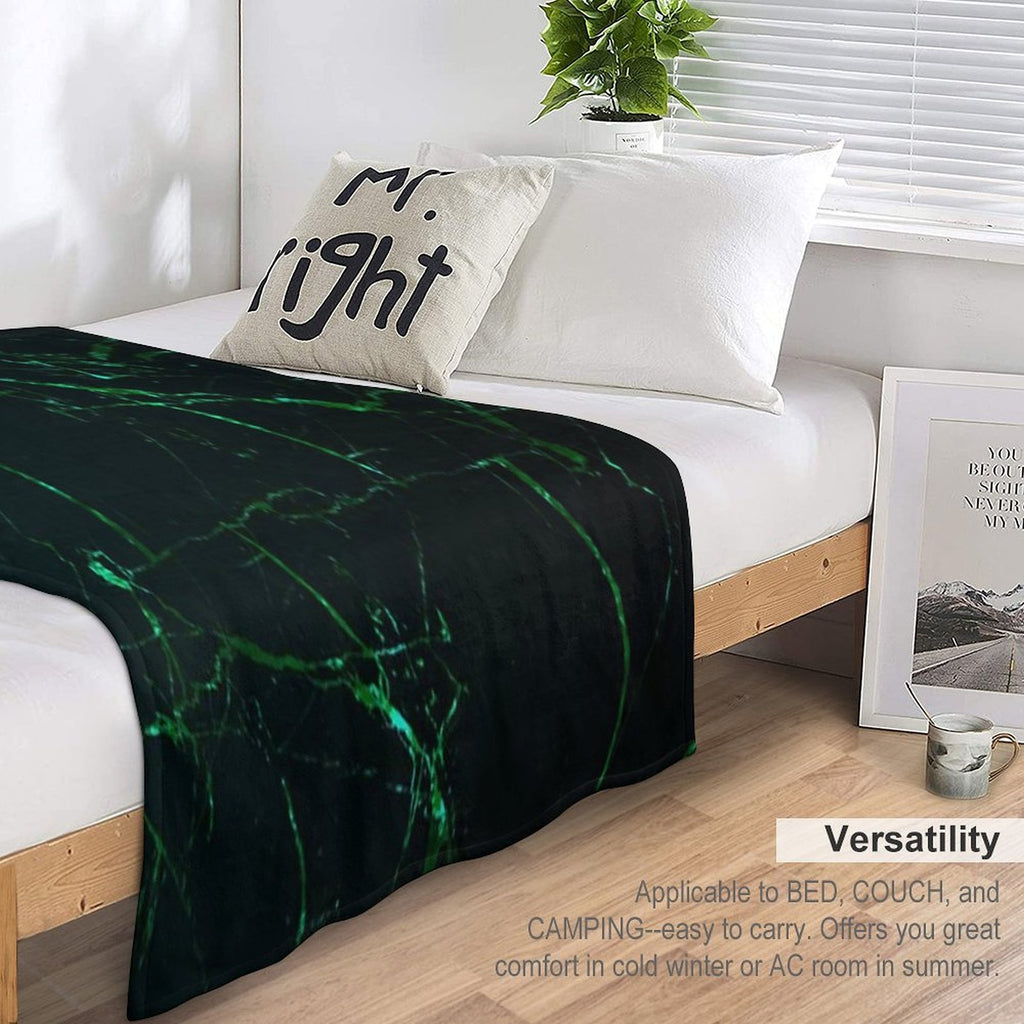 Alien Marble Compact Throw Blanket