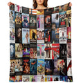 00s Movies Collage Durable Throw Blanket