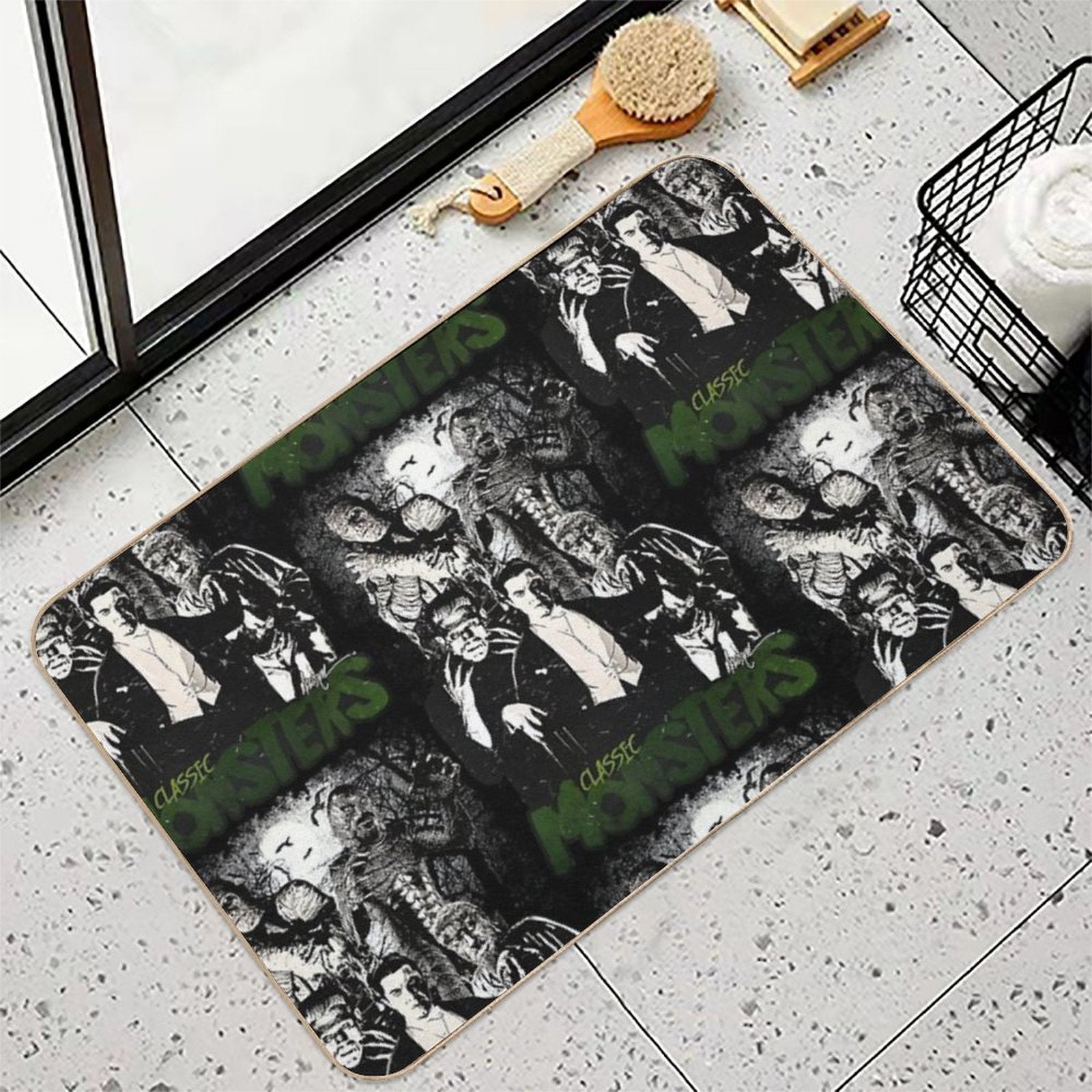 CLASSIC MONSTERS  Dirt-Trapping Bath Mat