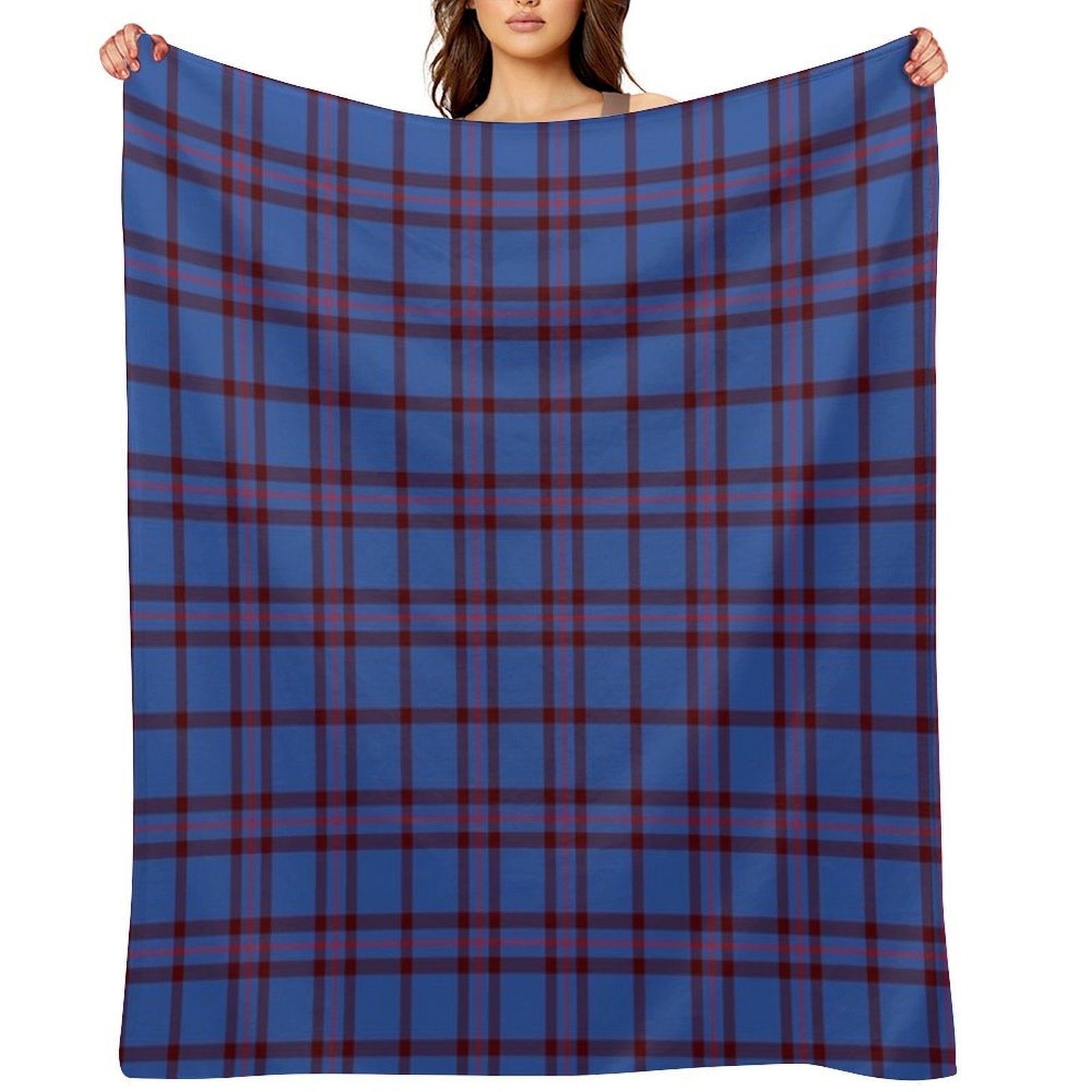 Clan Elliott Tartan Multi-functional Throw Blanket