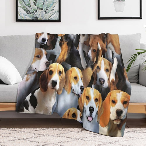 Beagles All-season Throw Blanket