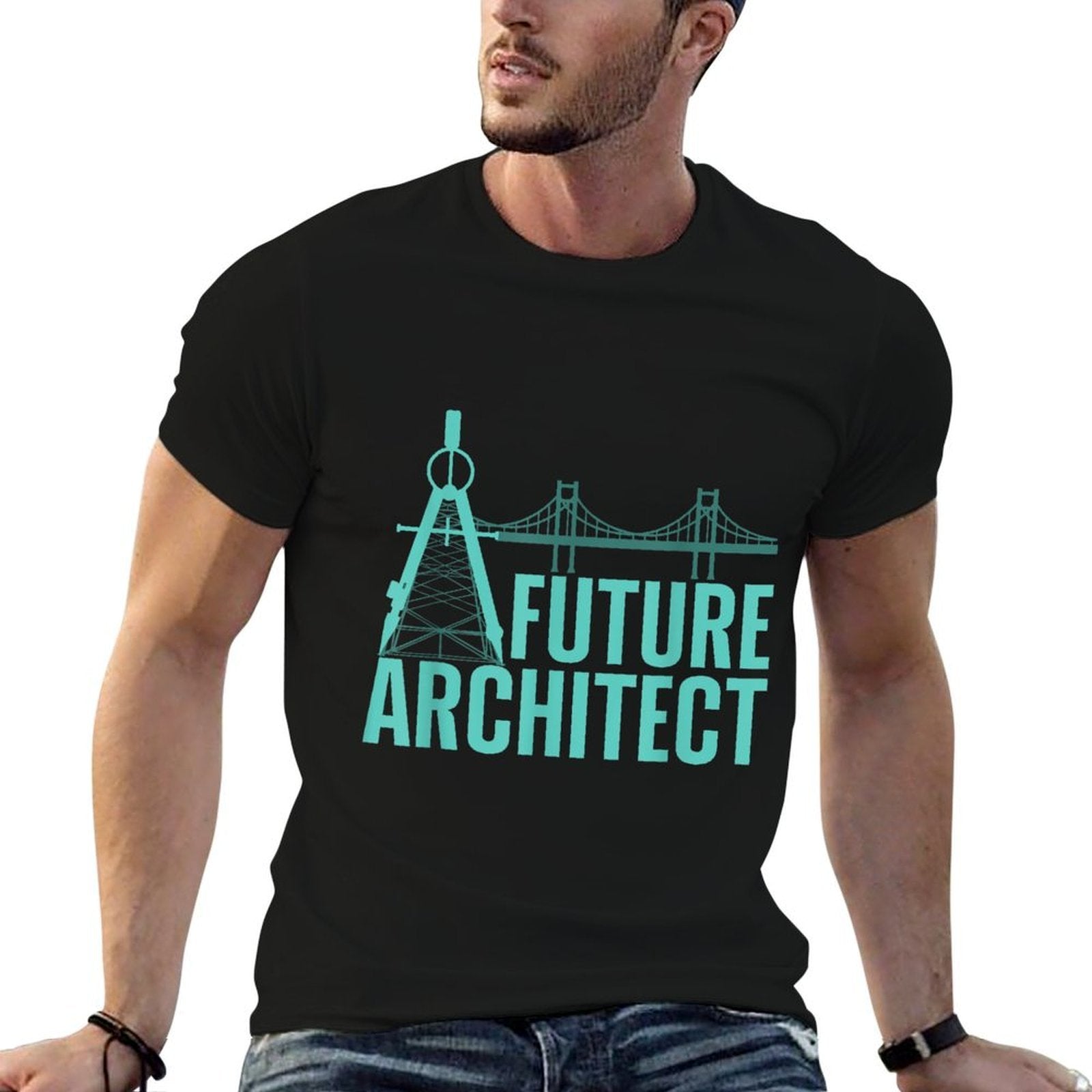 Cool Future Architect Art Boy Girl Kids Architecture Student  Breathable T-Shirt