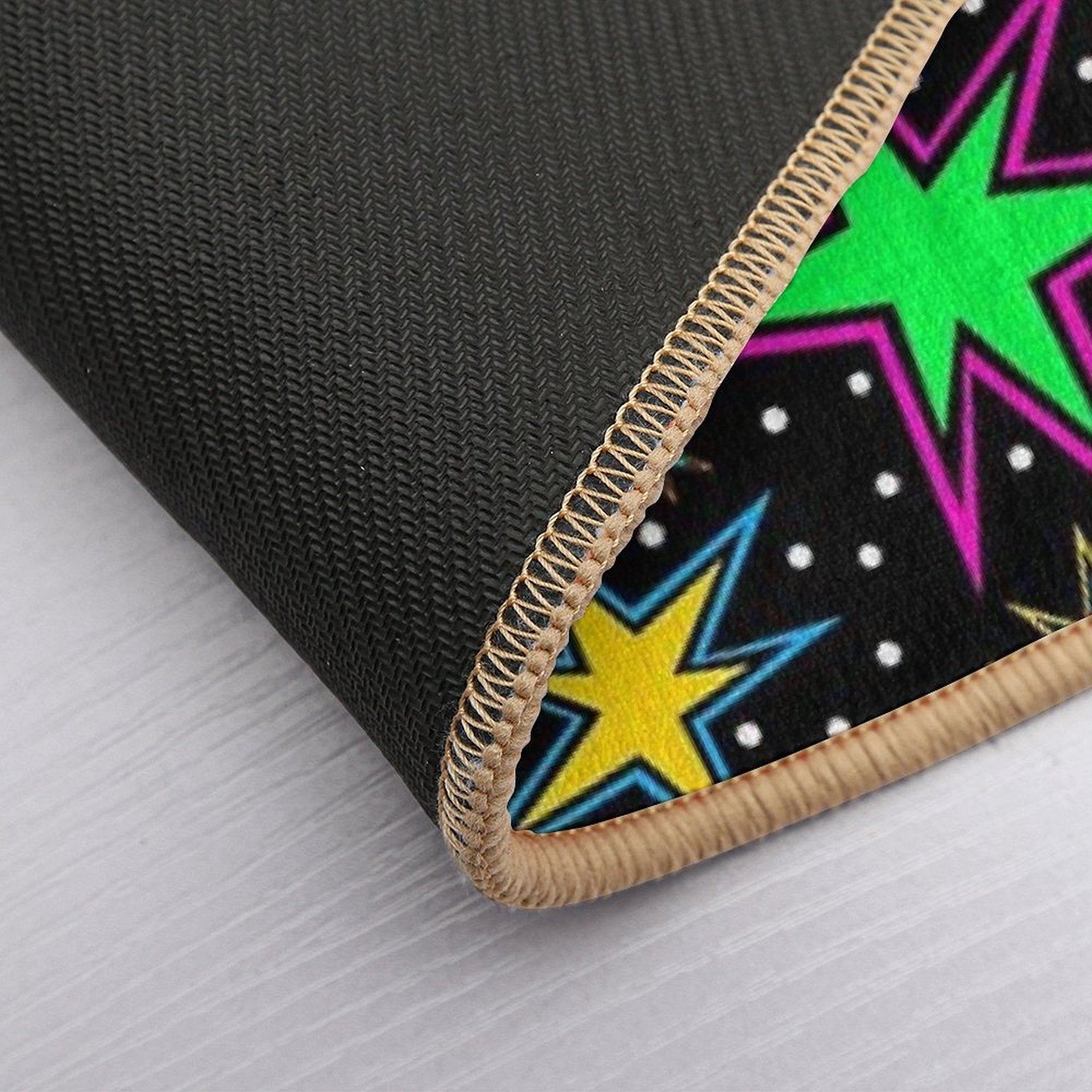 Super Nova Arcade Carpet Pattern  Rapid-Drying Bath Mat