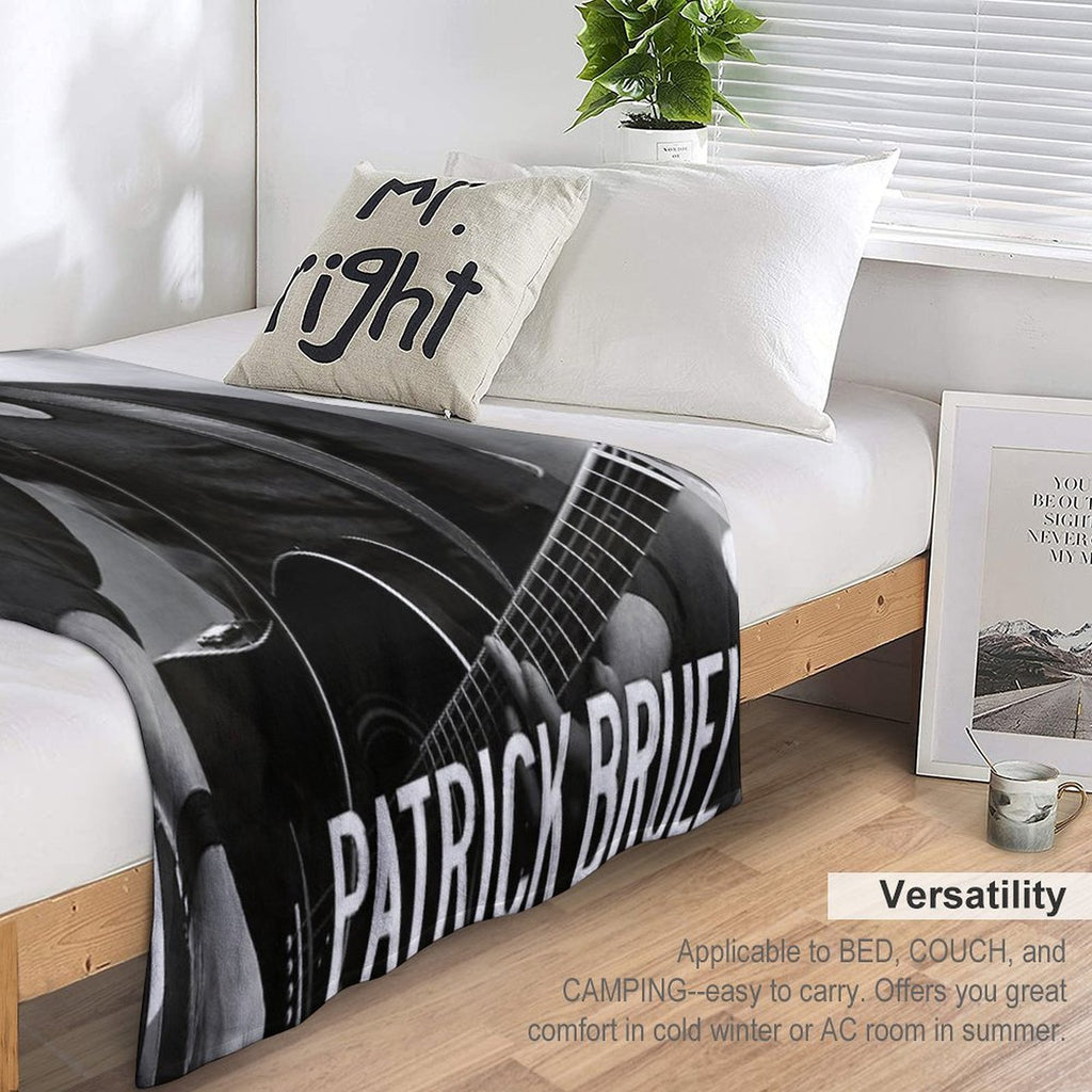 Thighaag Patrick Bruel Show Tour TOURNEE En ACOUSTIQUE 2022 Compact Throw Blanket