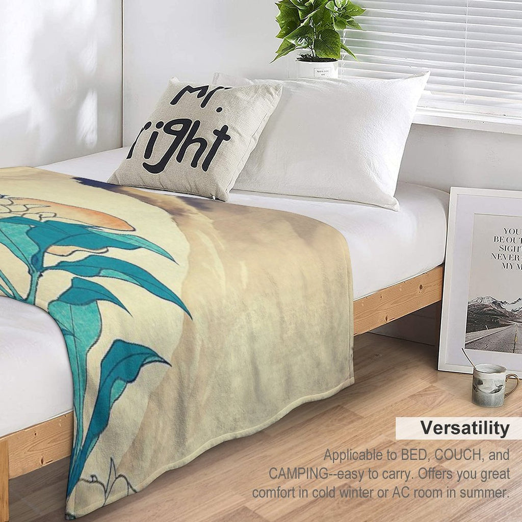 Mutual Admiration in Dana - Nature Landscape Multi-functional Throw Blanket