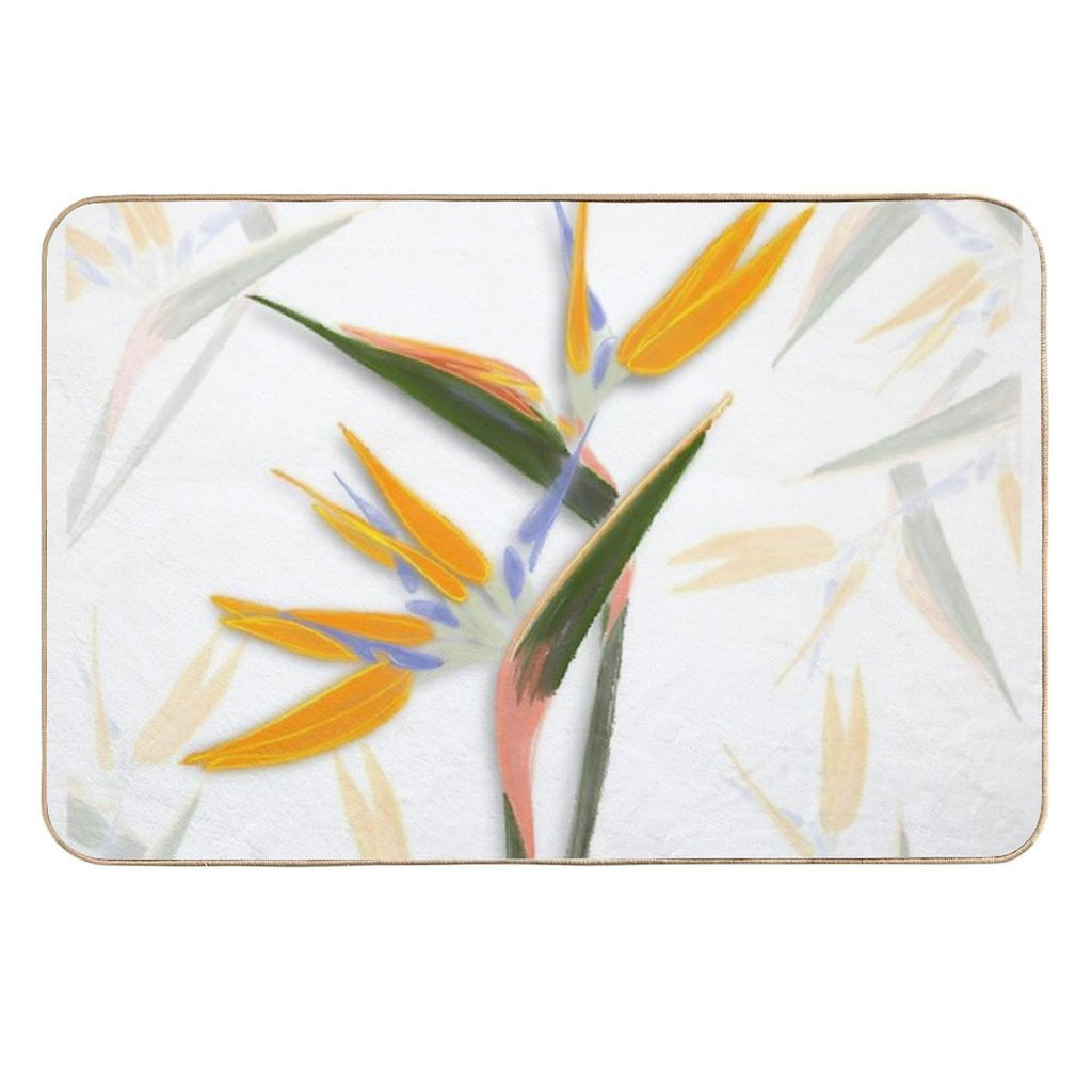 Bird of Paradise  Dirt-Trapping Bath Mat