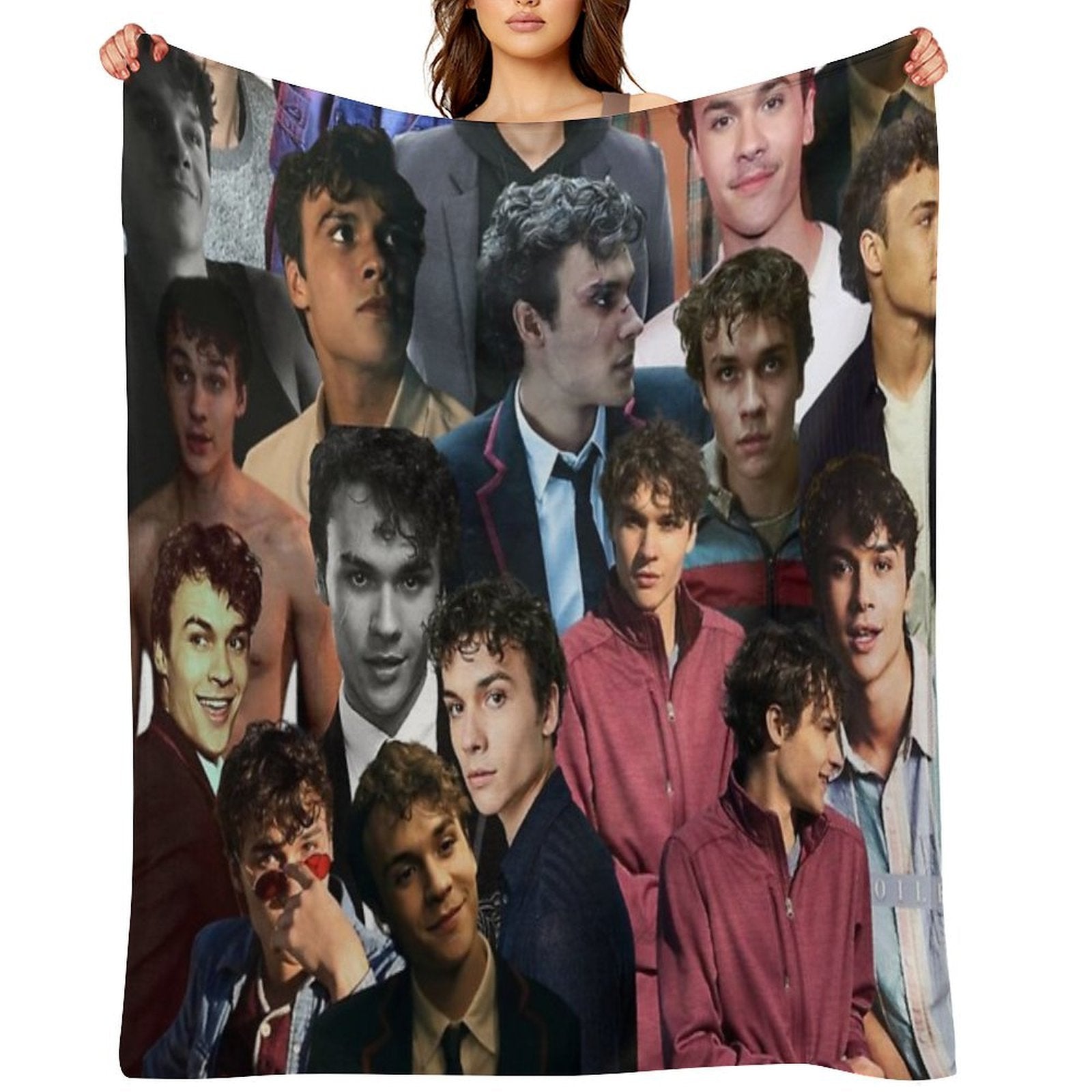 Benjamin Wadsworth Photo Collage Anti-pilling Throw Blanket
