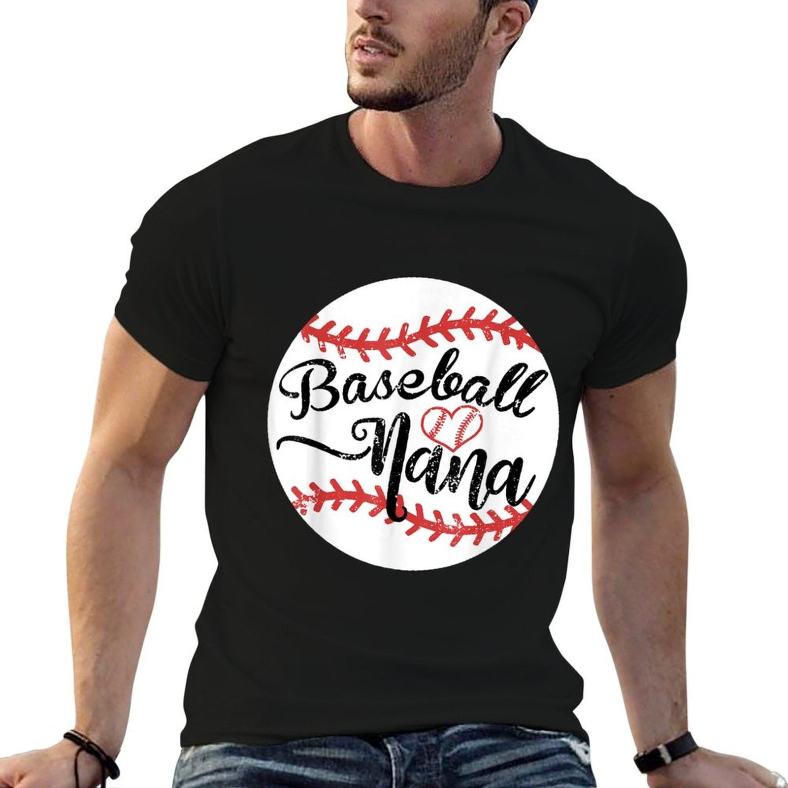 Proud Baseball Nana  Durable T-Shirt