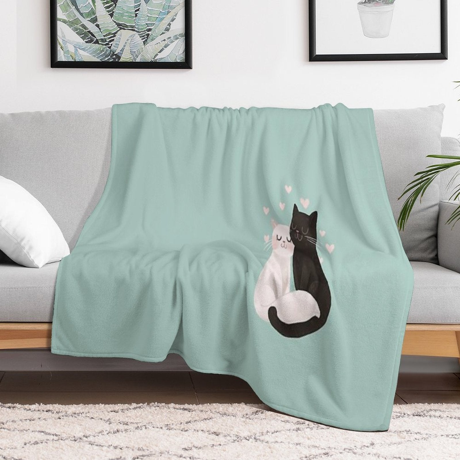 Catlove Eco-conscious Throw Blanket