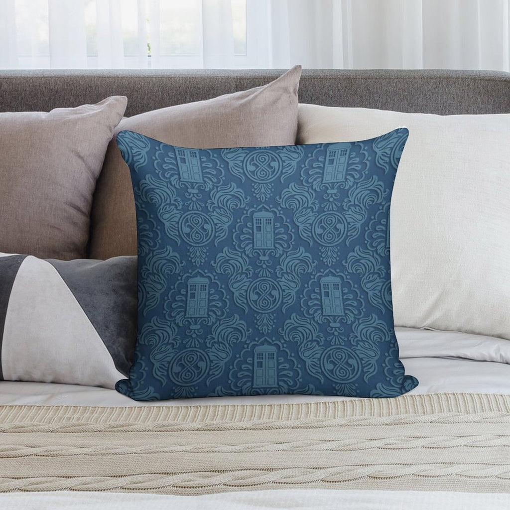 Doctor's Damask Soft Reinforced Edging Throw Pillow