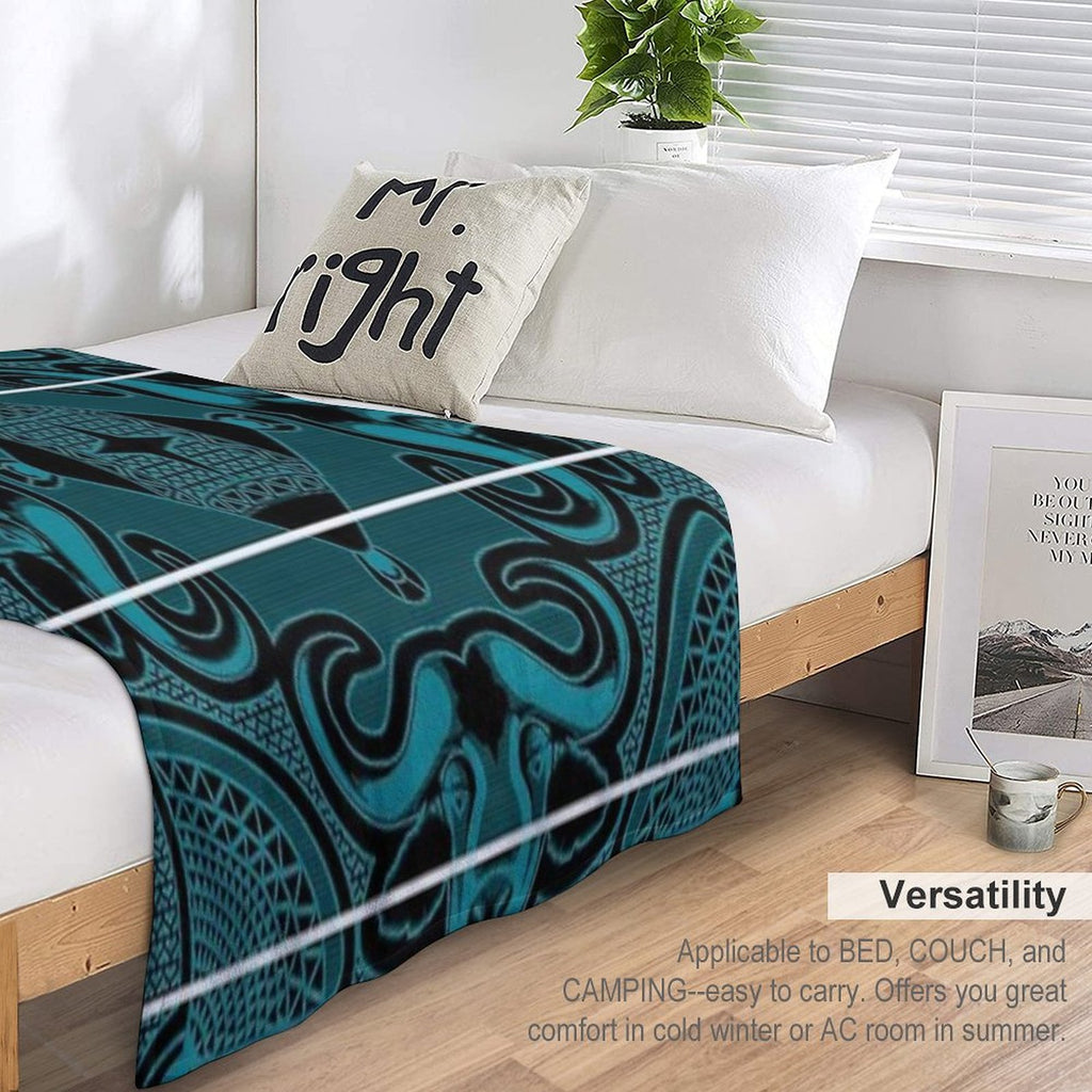 Basotho Blanket Print Quick-dry Throw Blanket