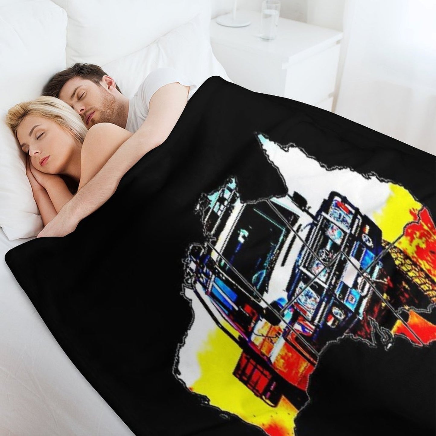Toyota Land Cruiser 79 4wd 4x4 Lightweight Throw Blanket