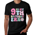 In My 9th Birthday Era Nine Bday 9 Year Old Birthday Girl  Eco-friendly Material T-Shirt