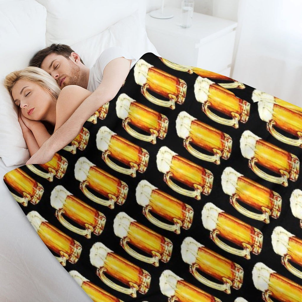 Bier Pattern Comfort Throw Blanket