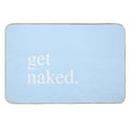 Get Naked - Blue  Anti-Trip Bath Mat