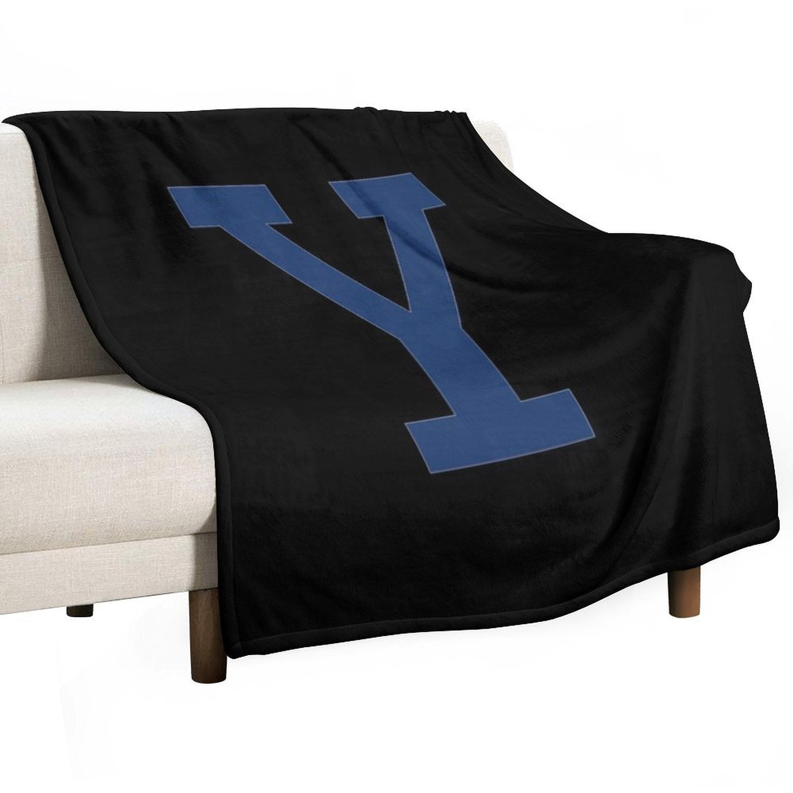 The Yale Iconic Shrink-resistant Throw Blanket
