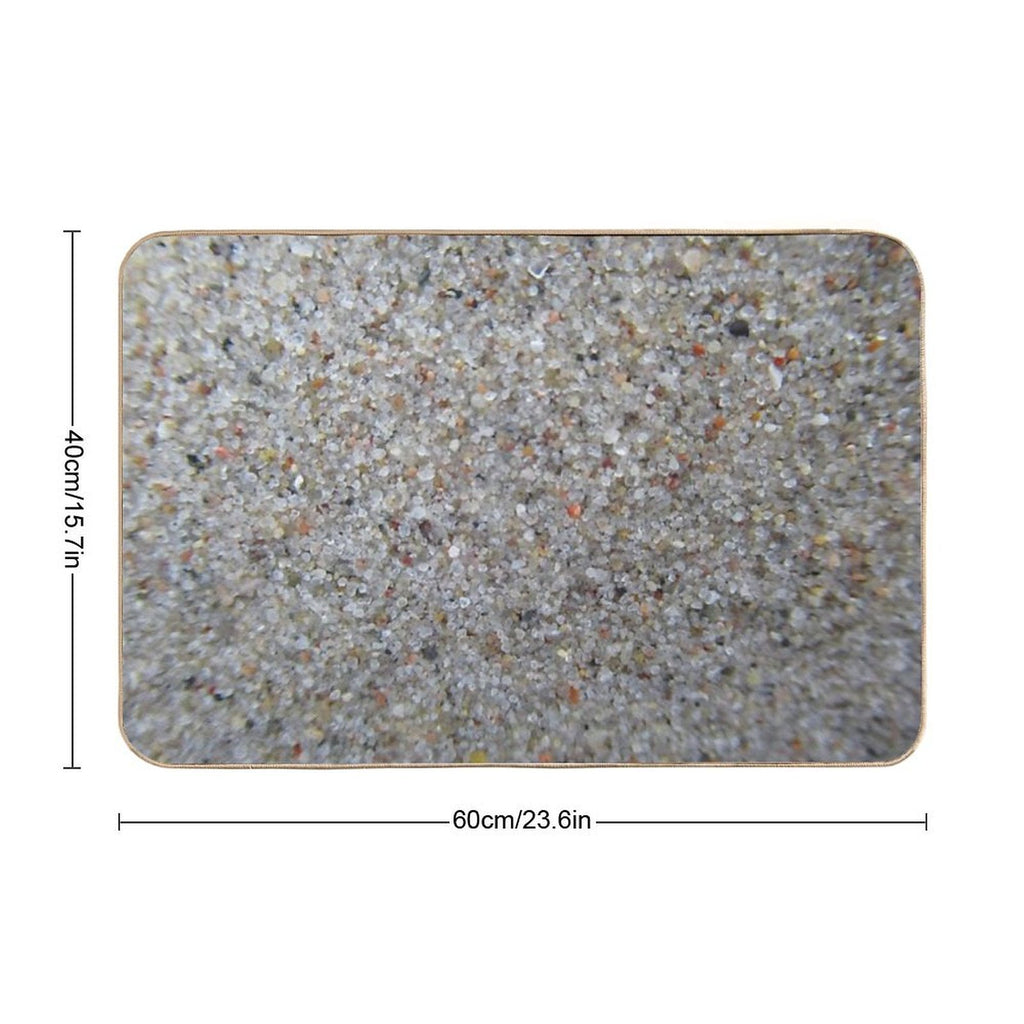 Sand on The Beach Durable Bath Mat
