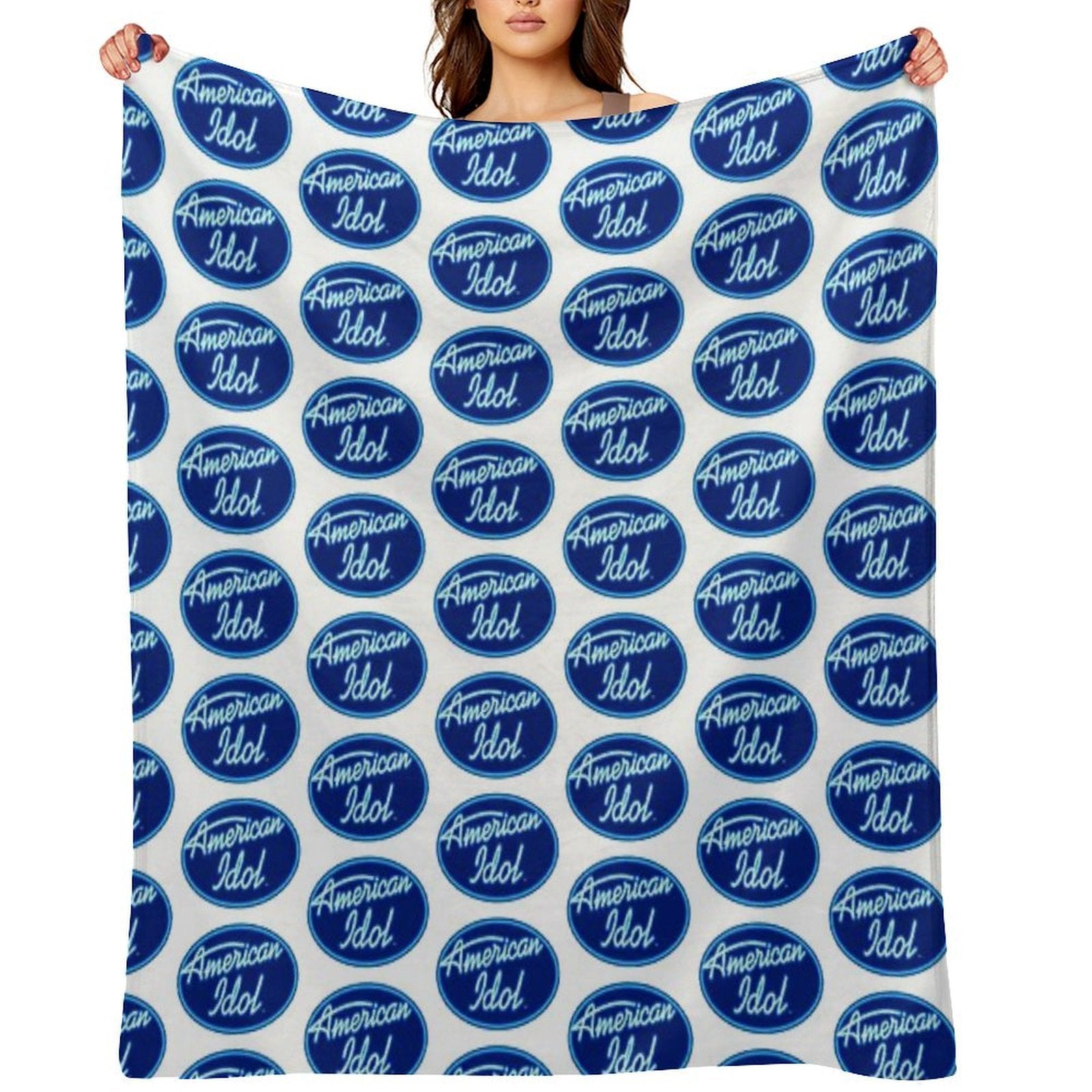 American Idol Sticker Velvety-soft Throw Blanket