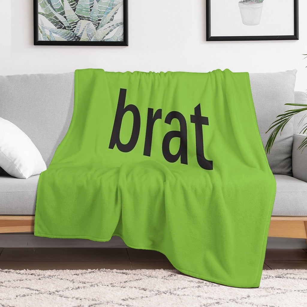 Brat Quick-dry Throw Blanket