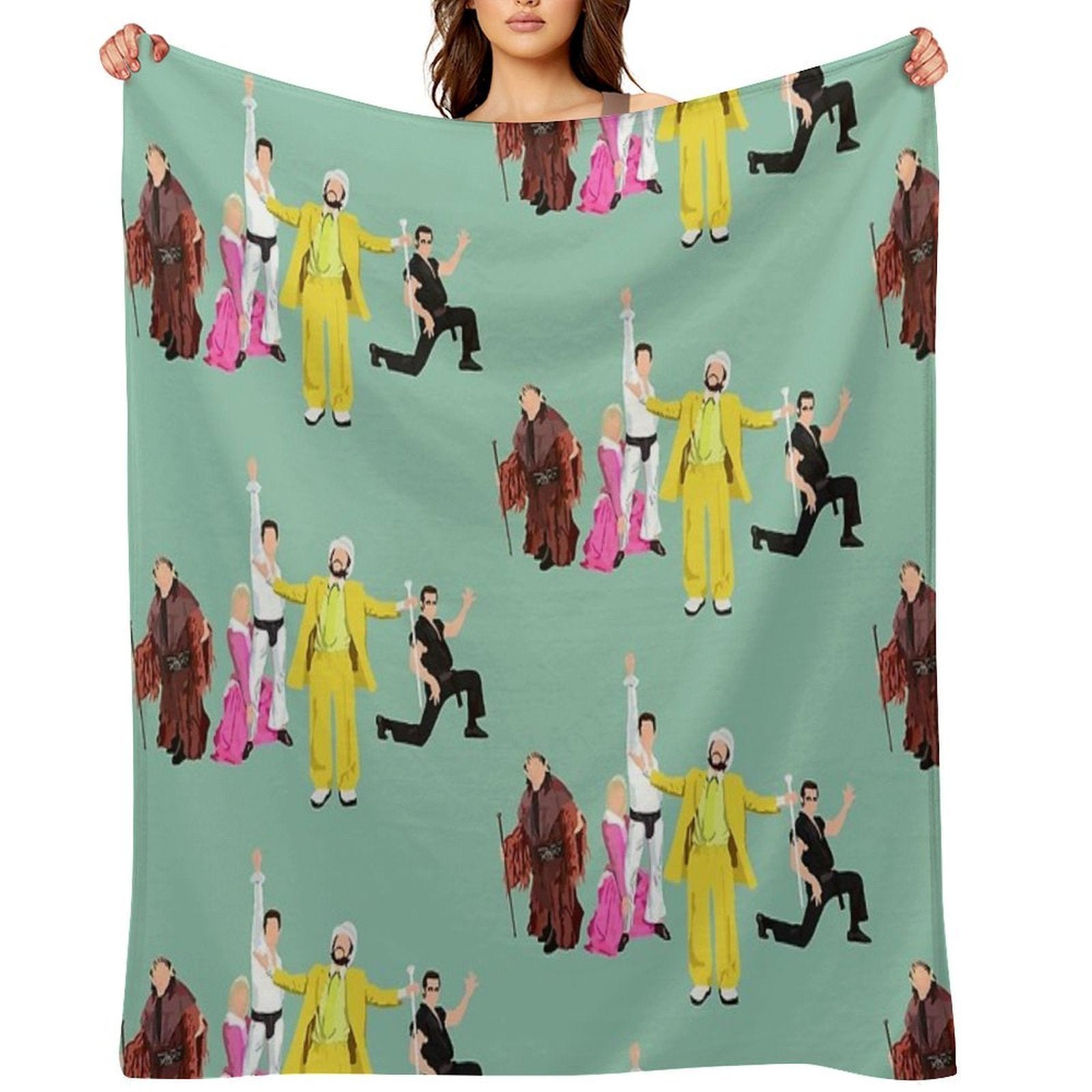 Nitemen All-season Throw Blanket