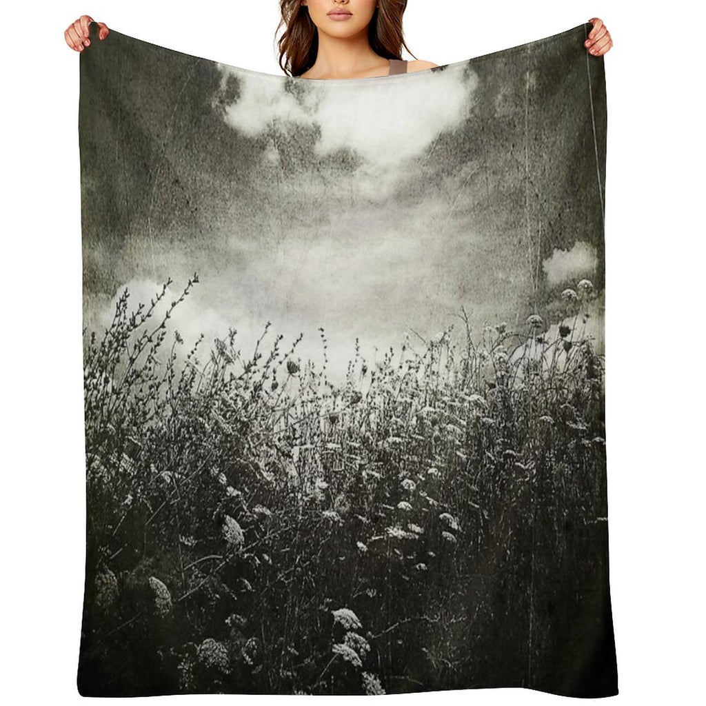 Counting Flowers Like They Were Stars Quick-dry Throw Blanket