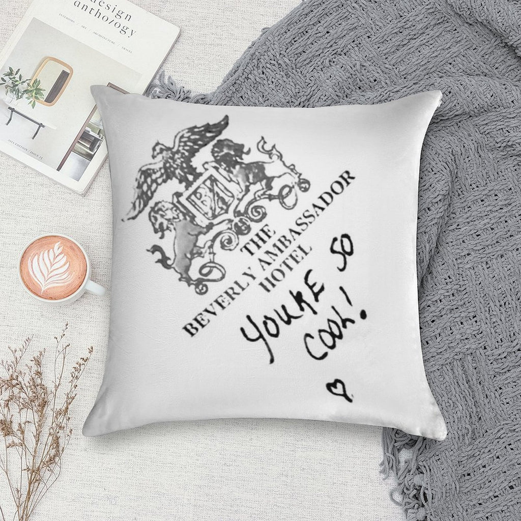 You're So Cool! Soft Skin-Friendly Throw Pillow