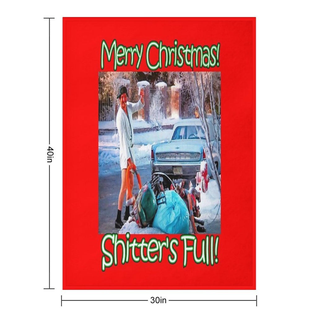 Cousin Eddie Shitters Full Versatility Throw Blanket