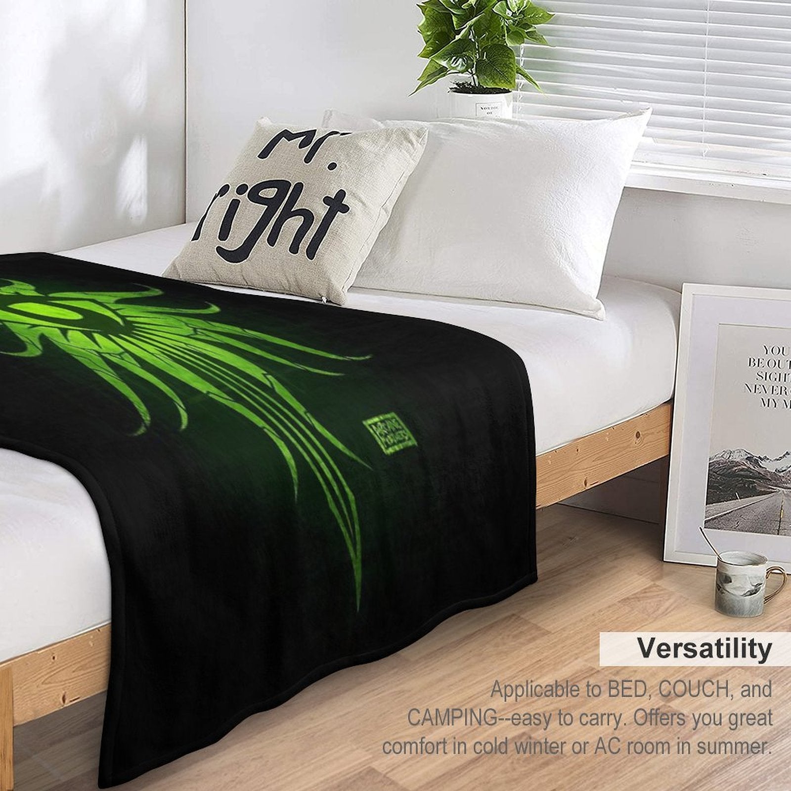 Dragon Age Inquisition Eco-conscious Throw Blanket