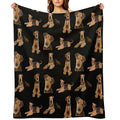 Airedale Terrier All-season Throw Blanket
