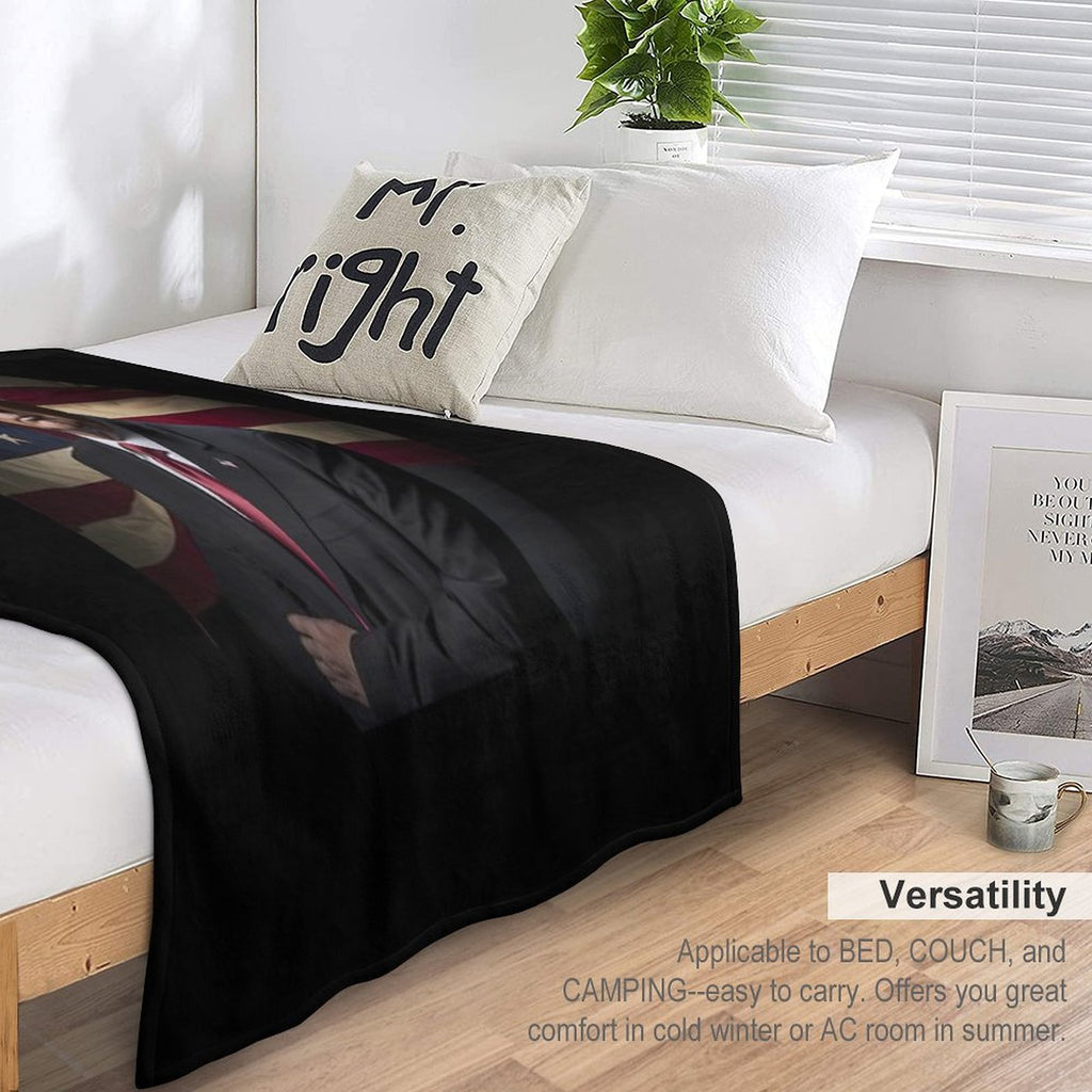 Trump President Multi-functional Throw Blanket