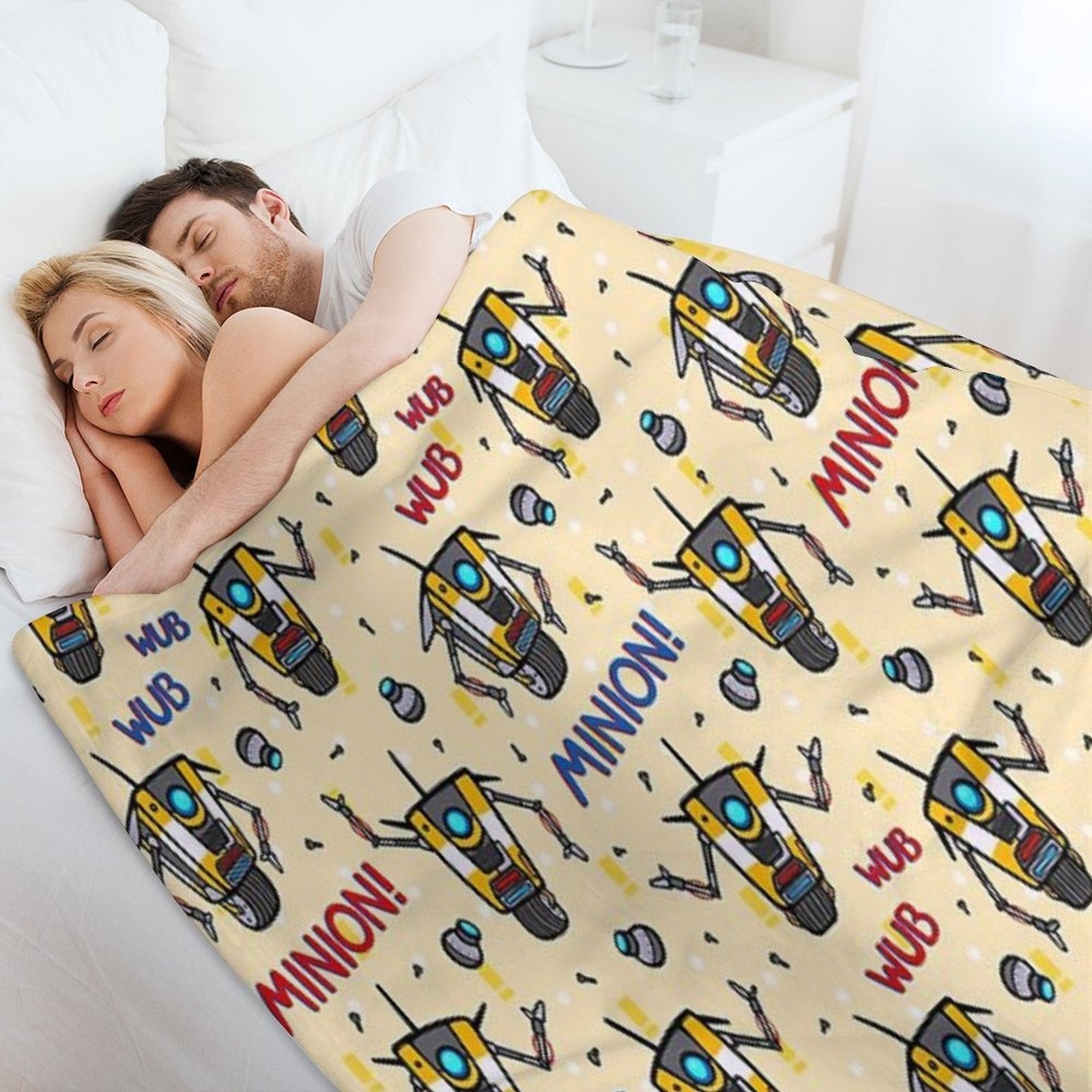 CL4P-TP Pattern Gift-ready Throw Blanket