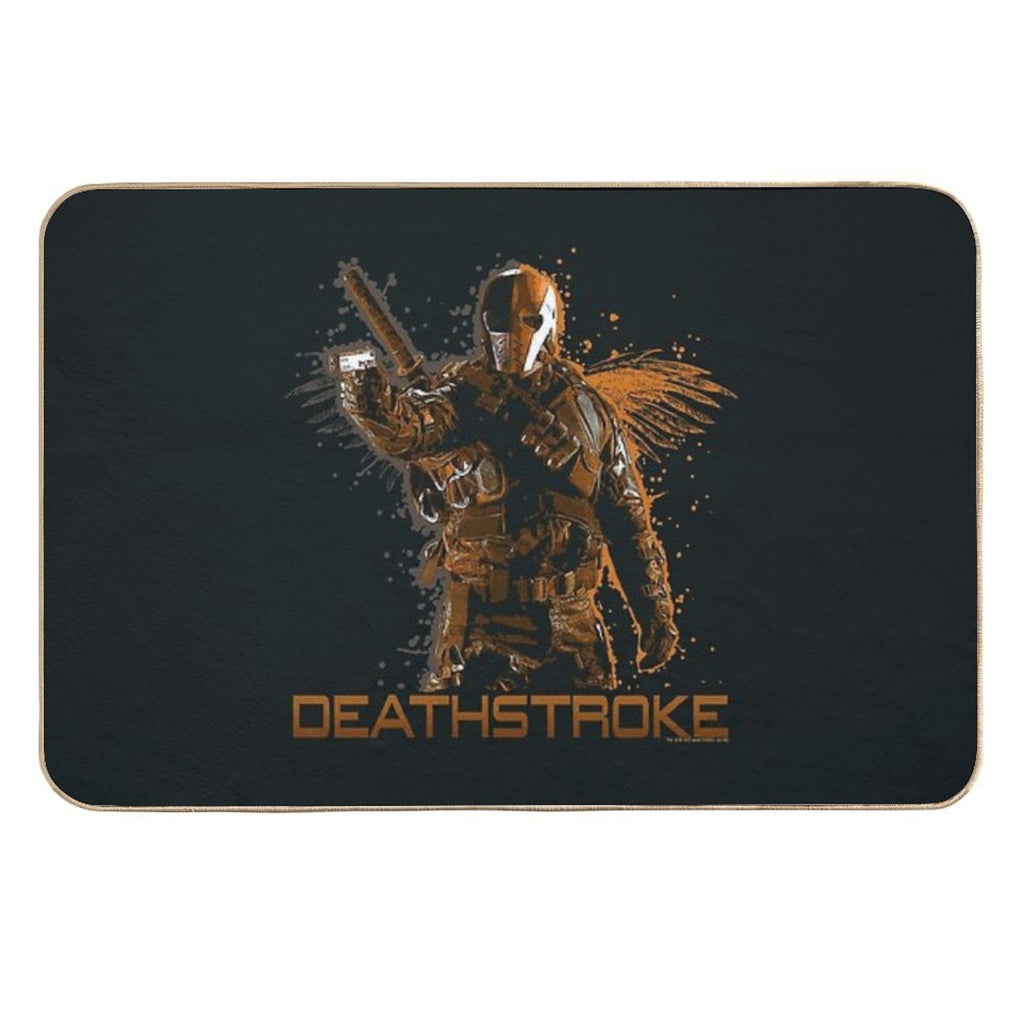 ARW128_Arrow Deathstroke  Absorbent Bath Mat