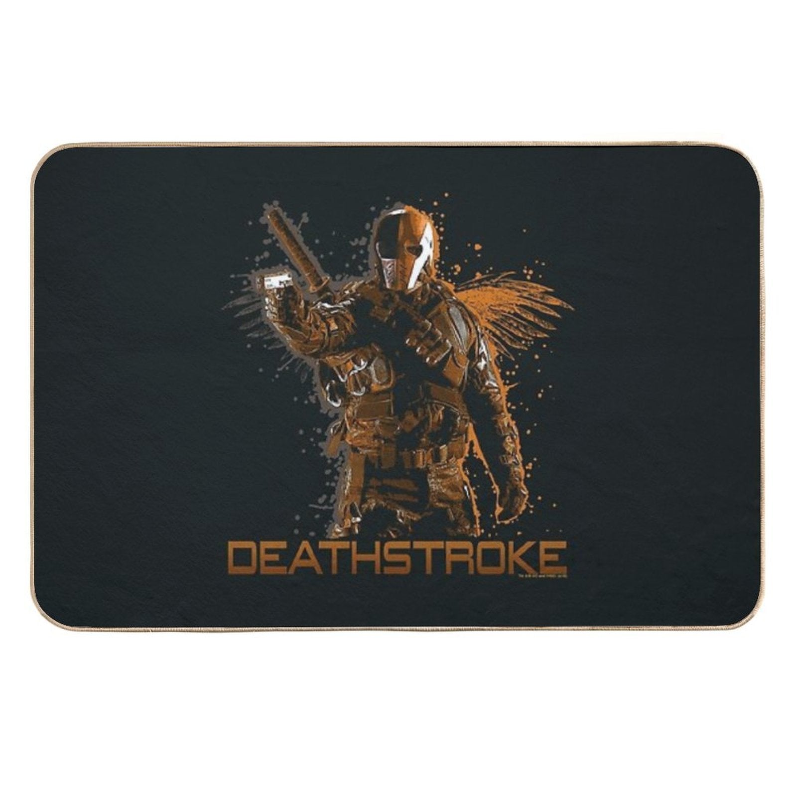 ARW128_Arrow Deathstroke  Absorbent Bath Mat