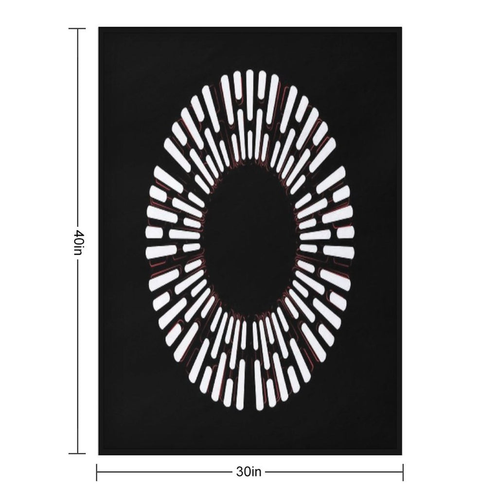 Death Star Lighting Compact Throw Blanket