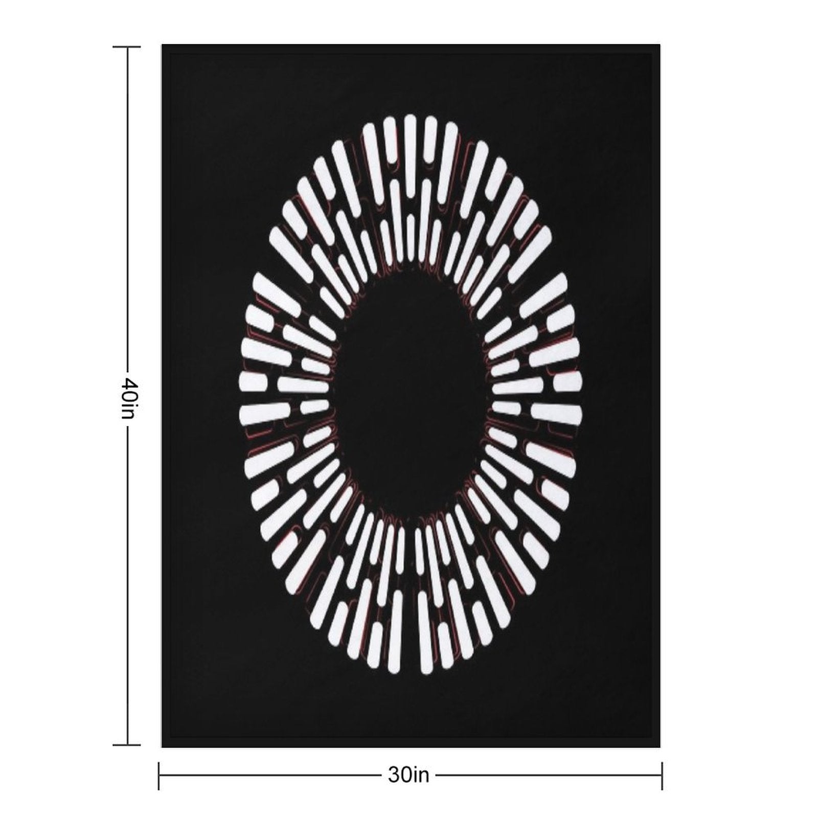 Death Star Lighting Compact Throw Blanket